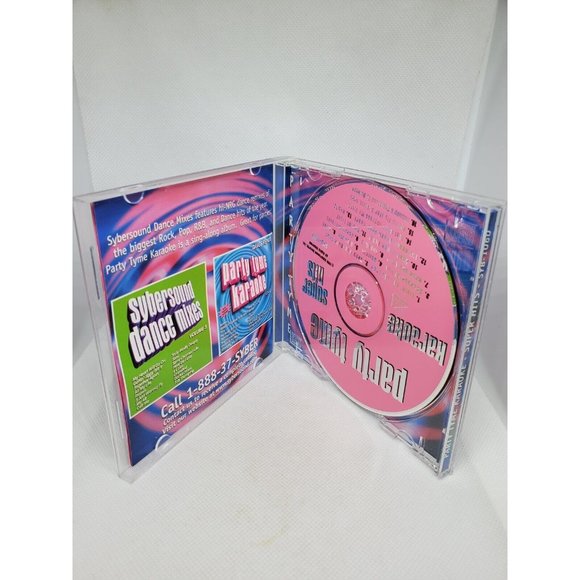 CDB Party Tyme Super Hits Karaoke CD+G CD Lyric Booklet Included No Scratches - Picture 10 of 12